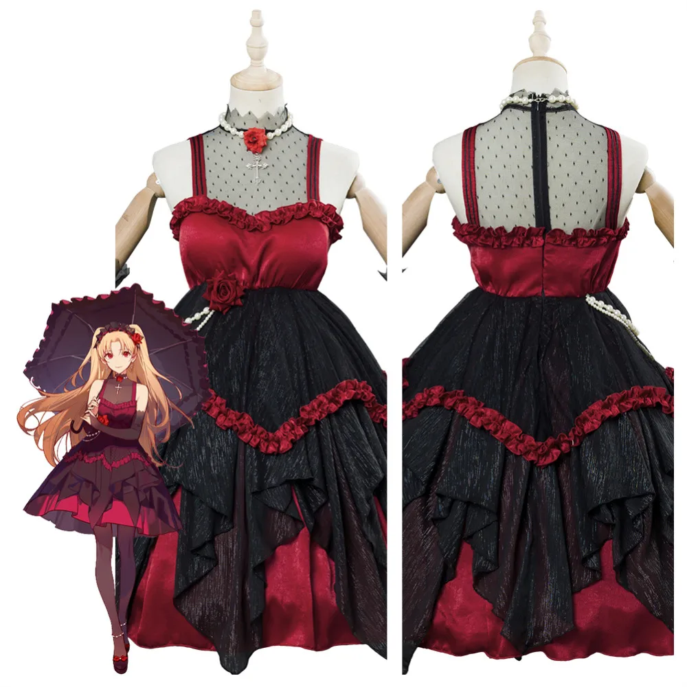 

Fate Grand Order Cosplay Ereshkigal Cosplay Costume Moon Goddess Event Dress Halloween Carnival Cosplay Costumes