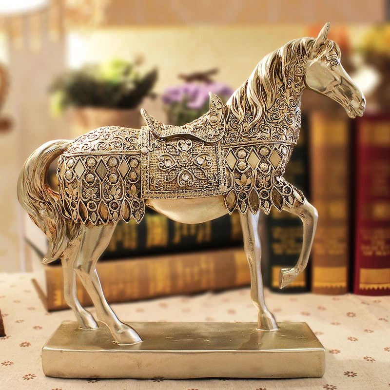 Украшение в виде лошади для дома Европейский дом креативная гостиная офис