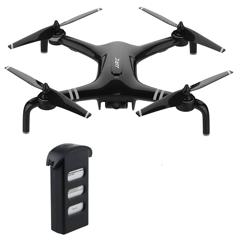 1 Battery Black JJRC X7 умный двойной gps 5G WiFi 1080P FPV Бесщеточный Радиоуправляемый Дрон-RTF карданный 23 мин летный Квадрокоптер Waypoint One Key 3 батареи - Цвет: 1 Battery Black