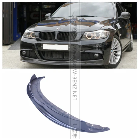 Высококачественный стильный передний бампер из углеродного волокна AK спойлер