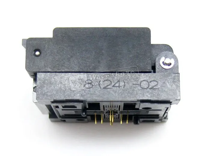 QFN8 MLP8 MLF8 QFN-8 (24) B-0.5-02 Enplas IC тестовая розетка программирующий Адаптер 0 5 мм шаг |