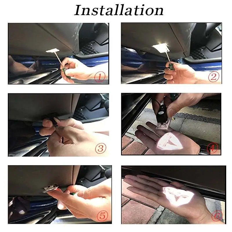 Led логотип проектор Дверь шаг свет двери автомобиля призрак тени для Benz CLA C207