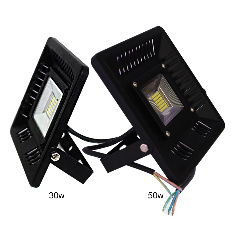 Новый стиль ультратонкий Светодиодный прожектор 50 Вт 30 SMD3030 IP65 Водонепроницаемый