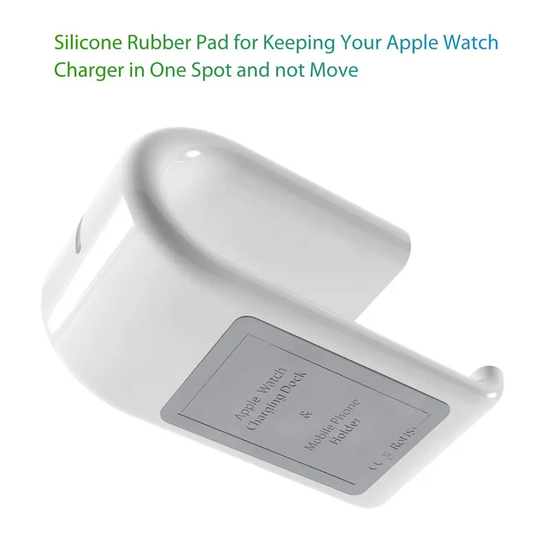 2 в 1 зарядная док станция для Iphone X 8 7 6 Силиконовая Подставка зарядки Apple watch