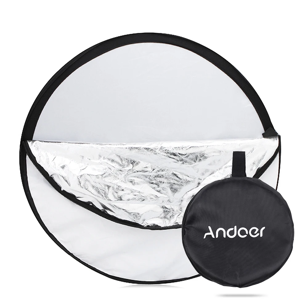 Портативный отражатель Andoer для фотостудии складной светильник 24 &quot60 см 5 в 1|light