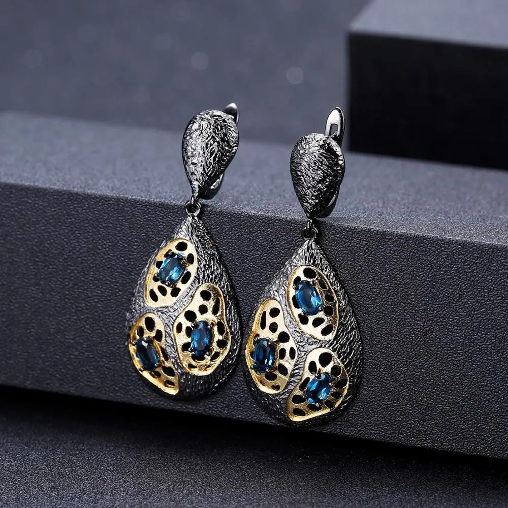 GEM'S BALLET 1.26Ct натуральный родолит Гранат 925 серебро оригинальный ручной работы