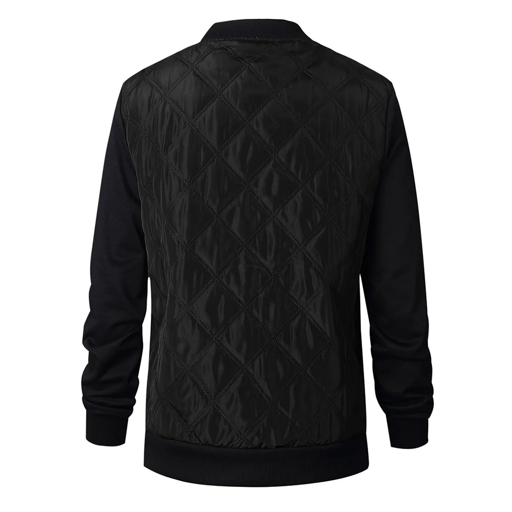 Женская Осенняя куртка на молнии с длинными рукавами в винтажном стиле|Женские