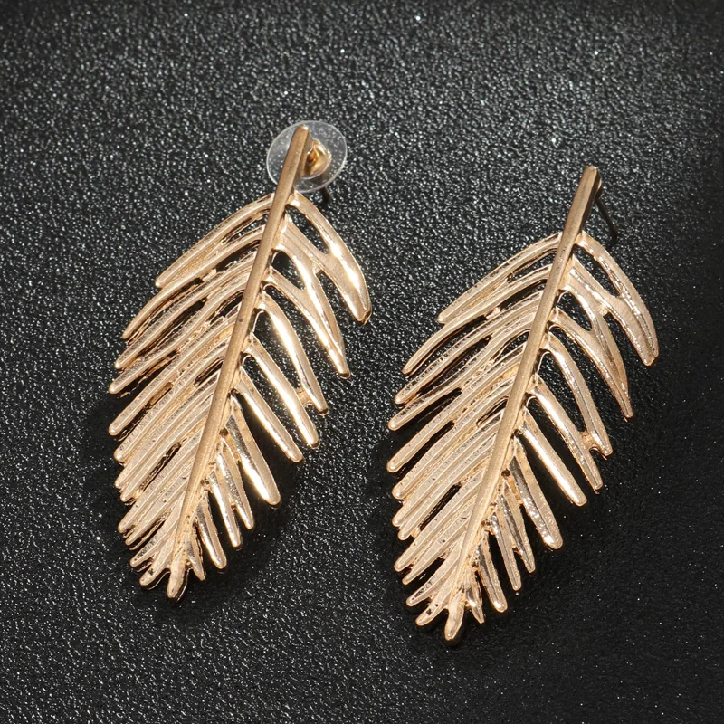 Женские Висячие серьги Tenande в стиле панк с большими длинными массивными полыми
