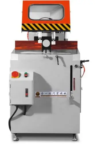 Бесплатная доставка KM 328M ручная машина для резки алюминия с одной головкой и