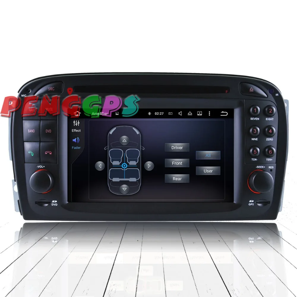 Android 8 0 7 1 Автомобиль Радио Стерео стереосистема с GPS для Mercedes Benz SL R230 2001 2002 2003 2004