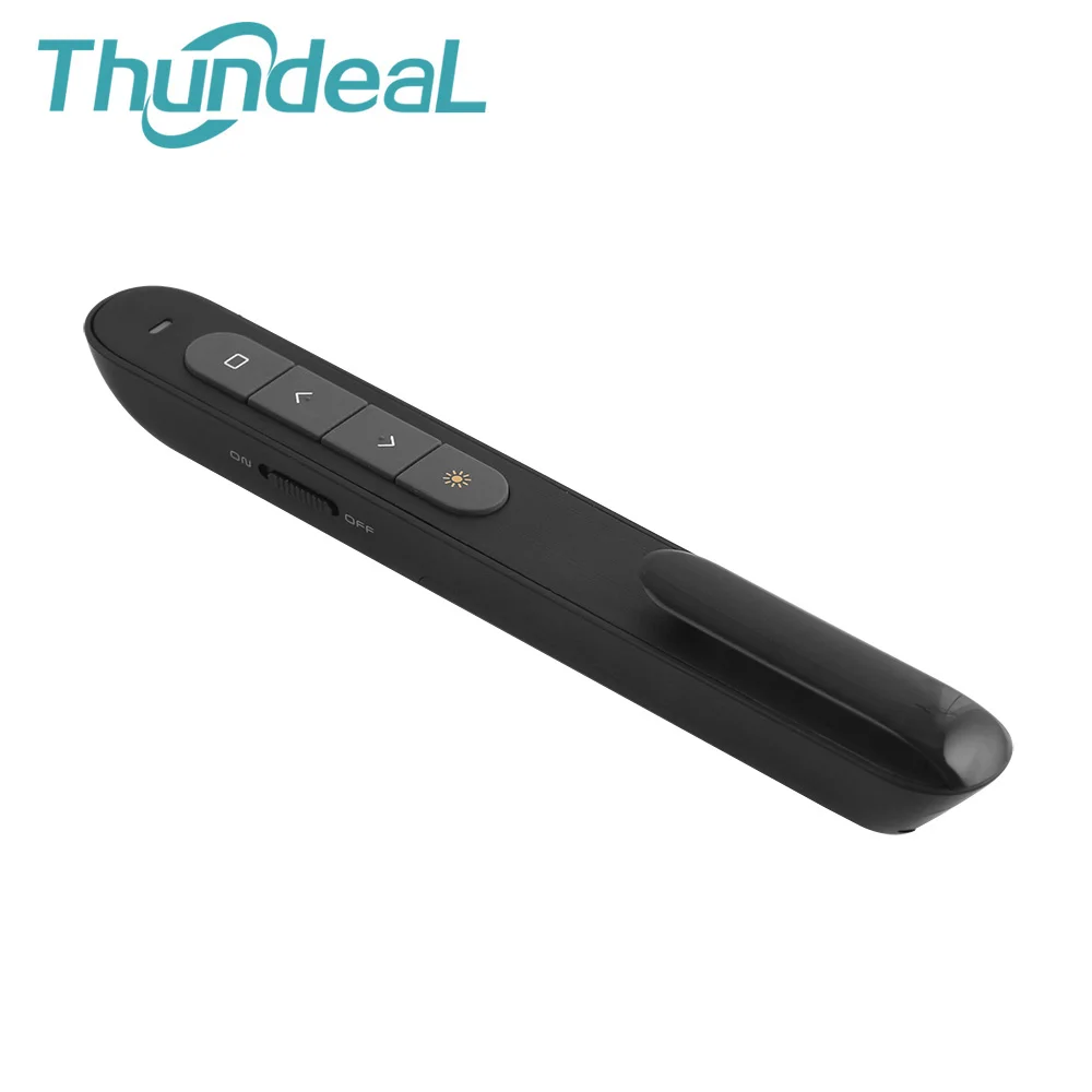 ThundeaL 2 4 Ghz USB беспроводной Радиочастотный пульт lProfessional Презентер указка PPT RF