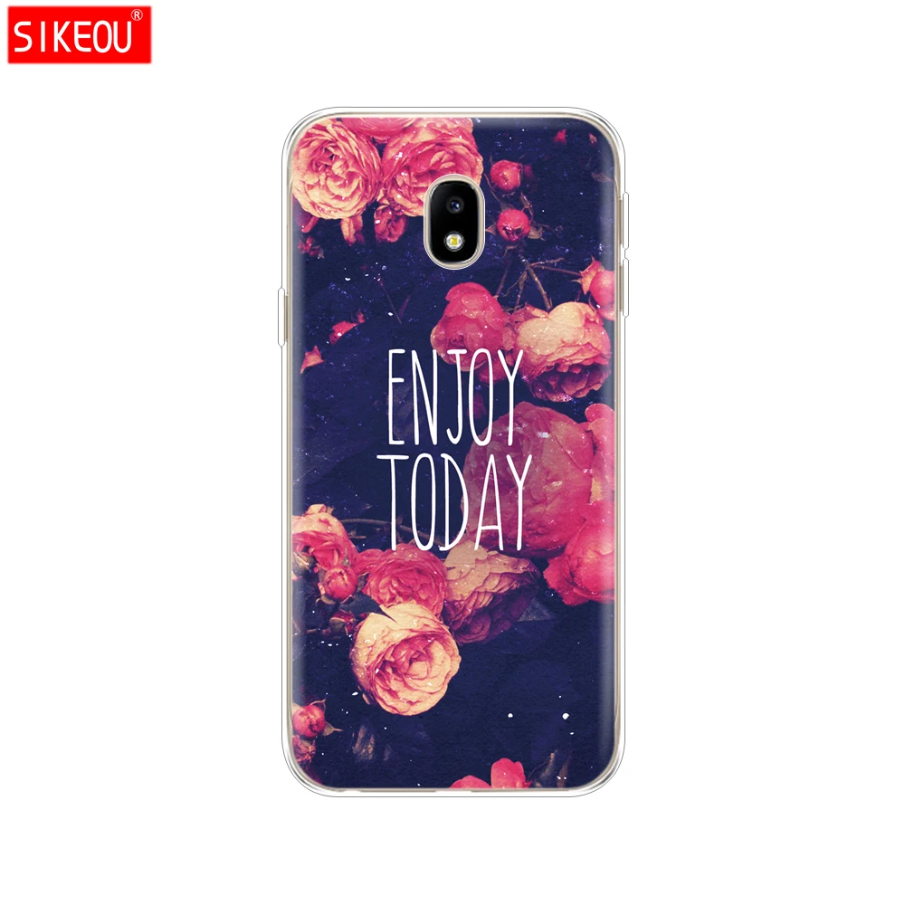 12090 Чехол для телефона для samsung Galaxy J7 J730F J7 Pro Чехол Мягкий ТПУ силиконовый чехол для samsung J7 J730 чехол кошка - Цвет: 12090