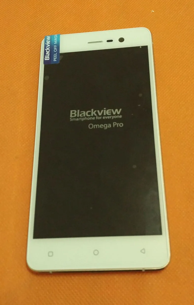 Оригинальный ЖК дисплей б/у экран + сенсорный рамка для Blackview Omega Pro MTK6753