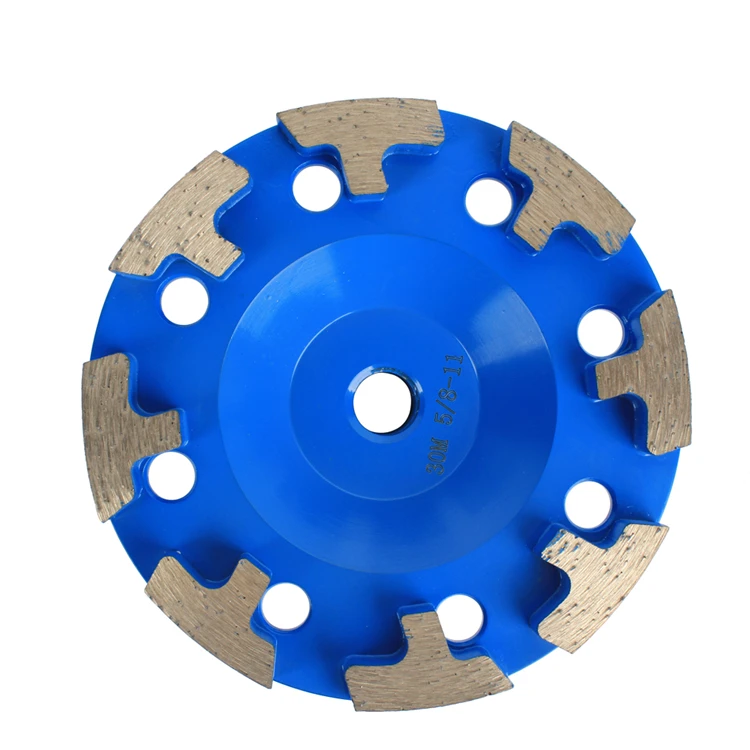 GD55 колесо для шлифовки бетона 5 дюймов алмазный шлифовальный диск с Т образными