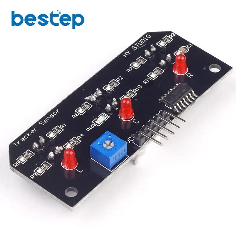 Трехосевой датчик TCRT5000 модуль для отслеживания дорог Линейный аксессуары
