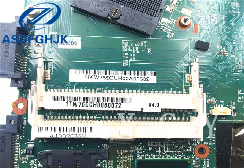 Материнская плата для ноутбука 6 71 M77C0 D04 GP Clevo W760CH материнская DDR3