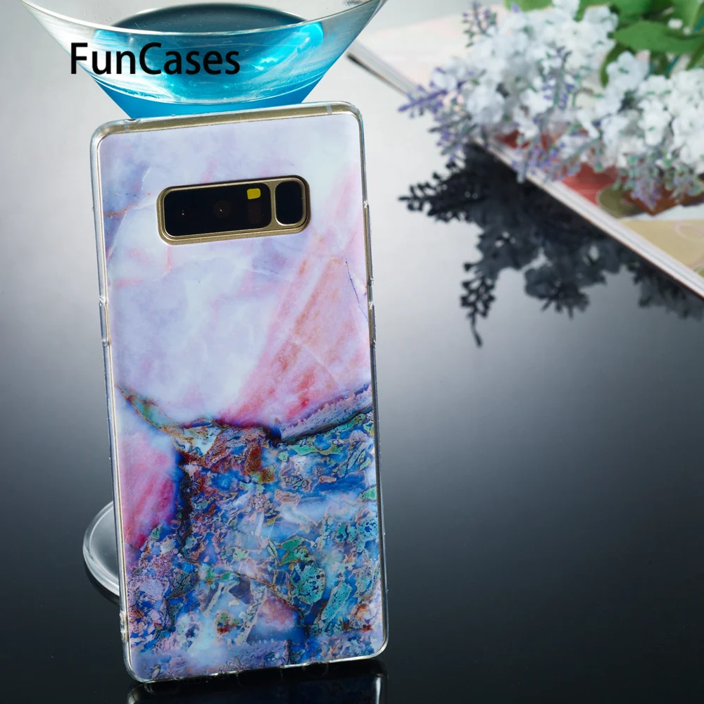 Hot Cases For capinha Samsung Note 8 Para Hexagon Soft TPU Back Covers Estojo sFor Galaxy capa Phone Cover | Мобильные телефоны и