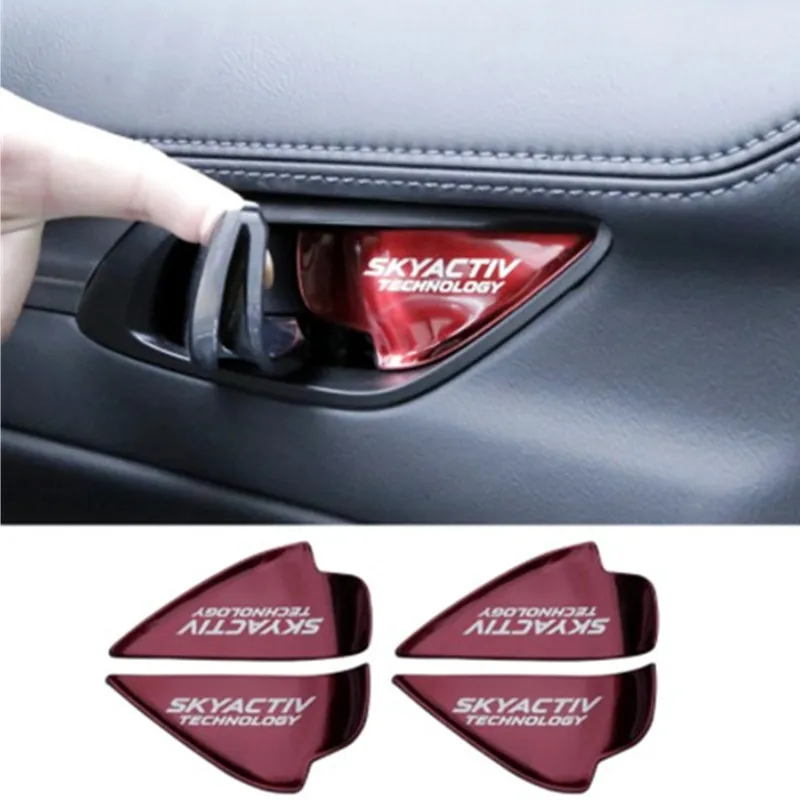 Внутренняя наклейка на дверь автомобиля внутренняя форма для MAZDA CX 5 CX5 2014 2015 2016 2017