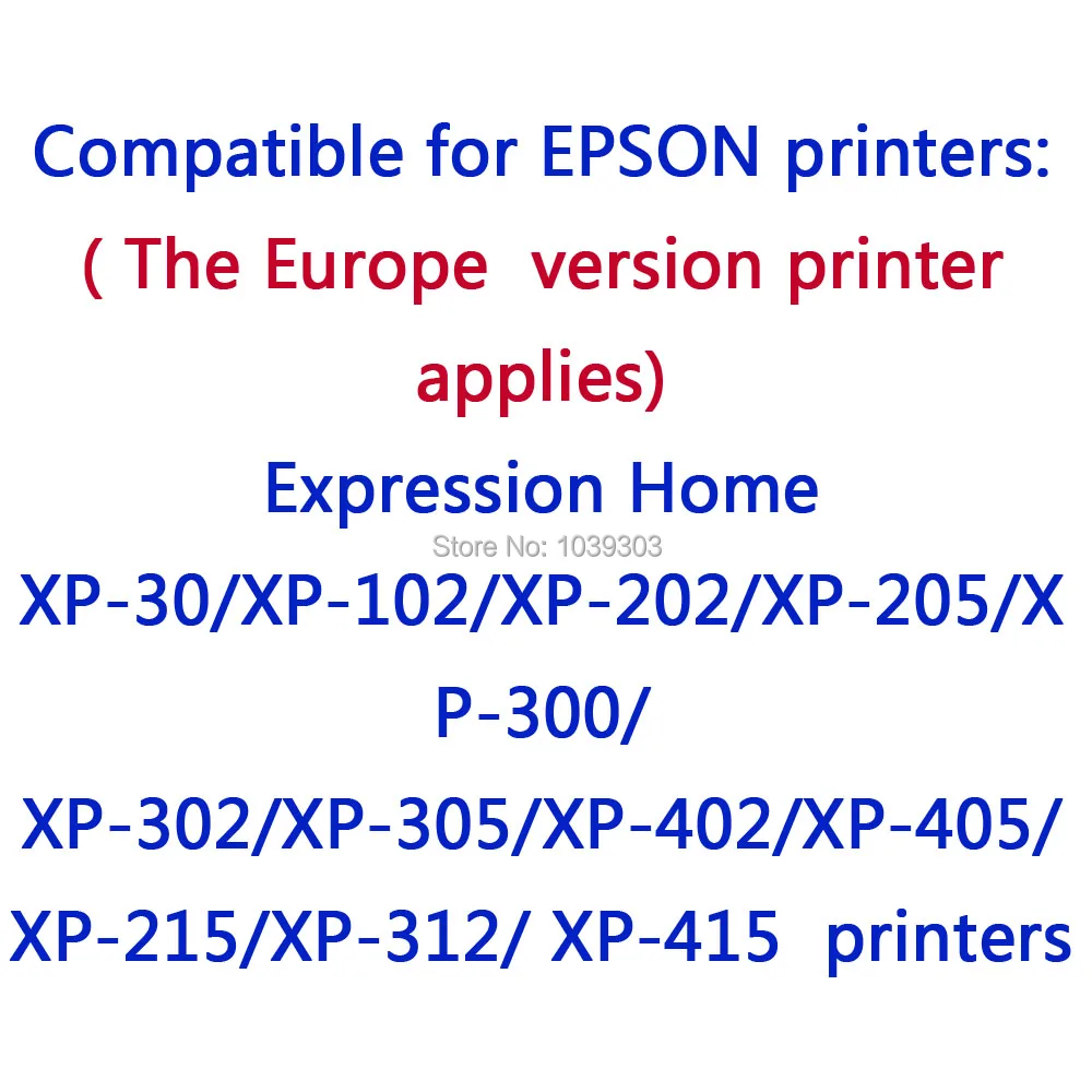 6x Черный T1811 чернильный картридж совместимый для epson XP-225 XP-322 XP-325 XP-422 XP-425 XP322 XP325 XP422