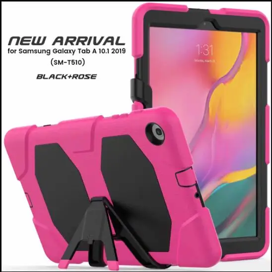 Чехол для Samsung Galaxy Tab A 10 1 2019 T510 T515Tablet противоударный жесткий военный сверхпрочный