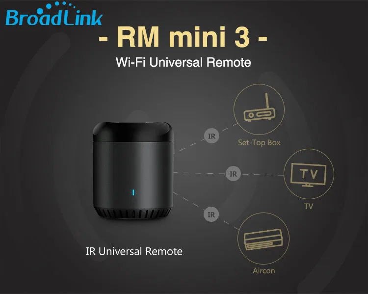 4 шт./упаковка пульт дистанционного управления Broadlink RM mini 3|Смарт-гаджеты| |