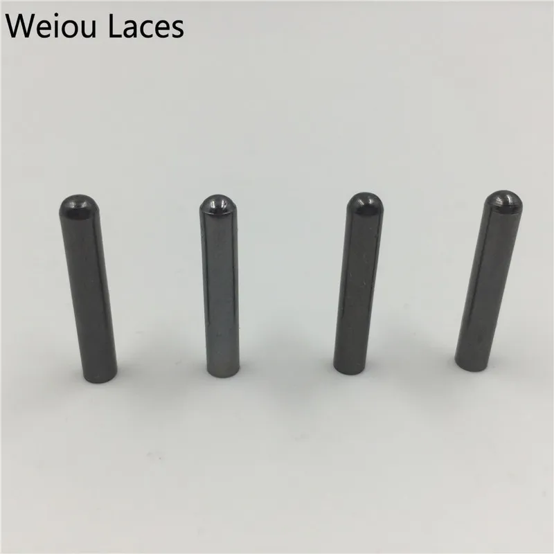 Weiou 100 шт./лот 3,8x22 мм кружевная одежда для обуви металлические шнурки наконечники DIY Замена аглет серебро золото черный