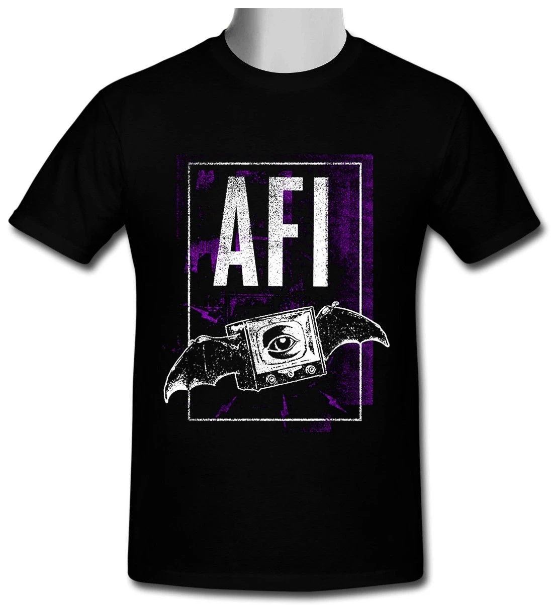 Черная Мужская футболка AFI BAND в стиле панк размеры от S до 2XL | одежда
