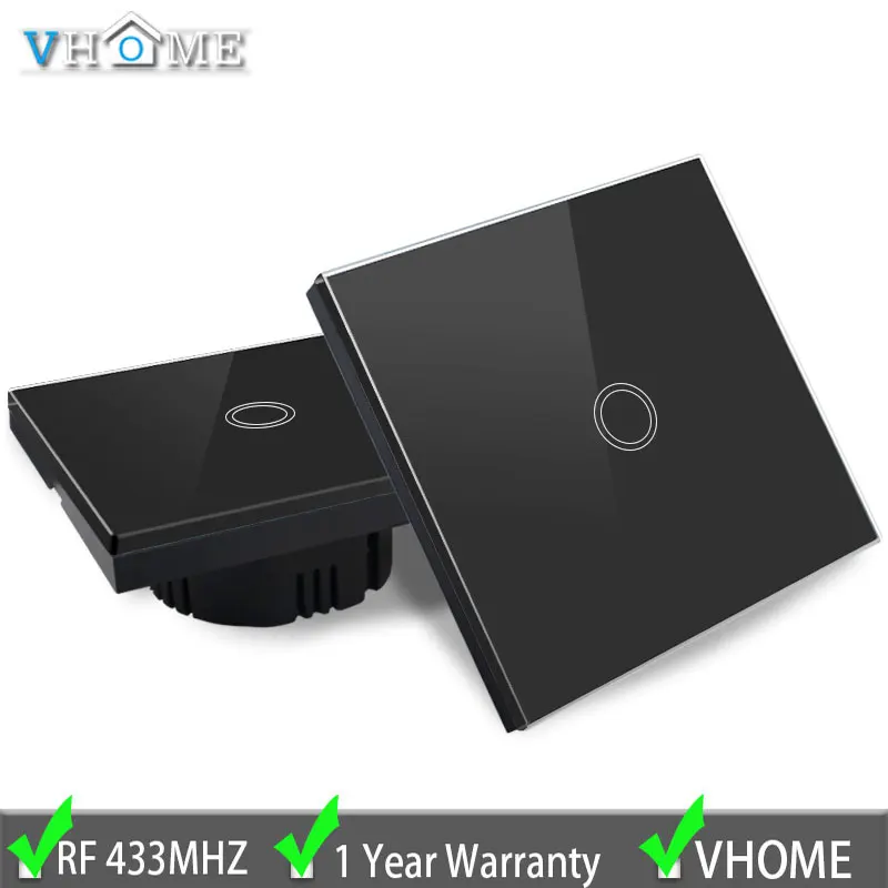 Отеля Vhome пролегает стены сенсорный выключатель ЕС/Великобритания Стандартный