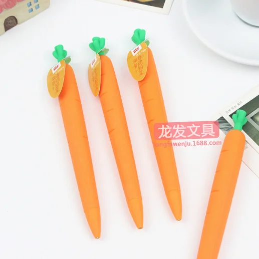 1 шт. каваи силиконовые овощи морковь пресс автоматические механические