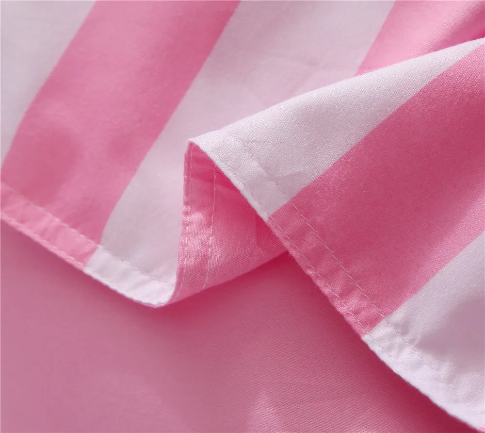 Новый мультфильм Розовая пантера постельного белья 3/4 шт. геометрический узор