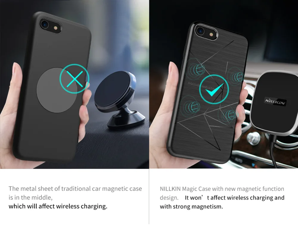 Nillkin для iPhone 8 Беспроводное зарядное устройство третьего поколения Быстрая