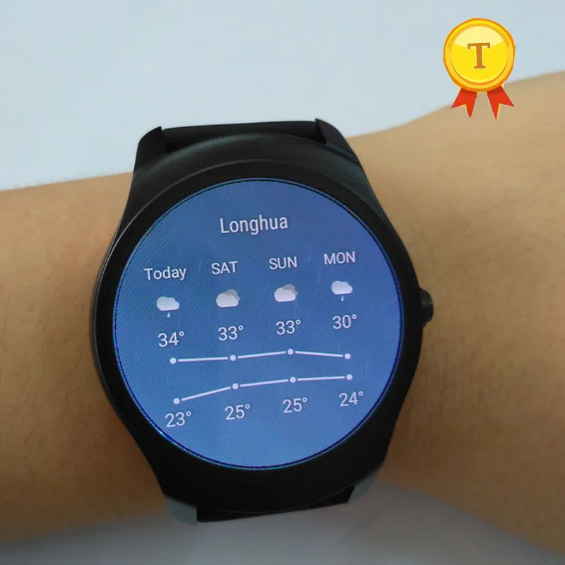 Водонепроницаемые Смарт-часы с gps, 1,2 ГГц, 4G rom, монитор сердечного ритма, Смарт-часы, наручные часы Ticwatch 2 для ios android