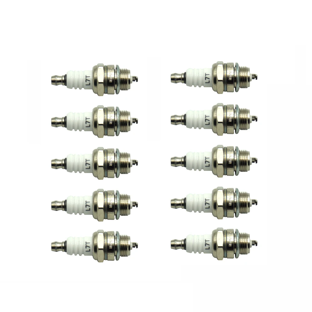 10 шт. L7t свечи зажигания для 2 х тактный Atv Мини Супер карманный велосипед триммер