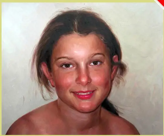 Лучший подарок на Рождество хороший # Топ картина маслом заказ фото жена мать father