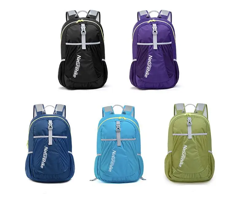 NatureHike 22L сверхлегкий спортивный рюкзак, рюкзак для путешествий, рюкзаки для отдыха на открытом воздухе, школьные рюкзаки, сумки, NH15A119-B
