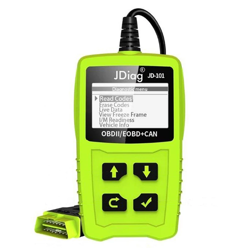 Считыватели кодов JDiag JD101 считывание и очистка автомобильный диагностический