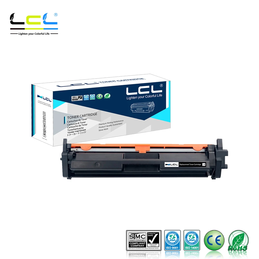 Картридж с тонером LCL 17A CF217A чипом (1 упаковка черный) совместим HP MFP M130A/M130NW/130W/130FN