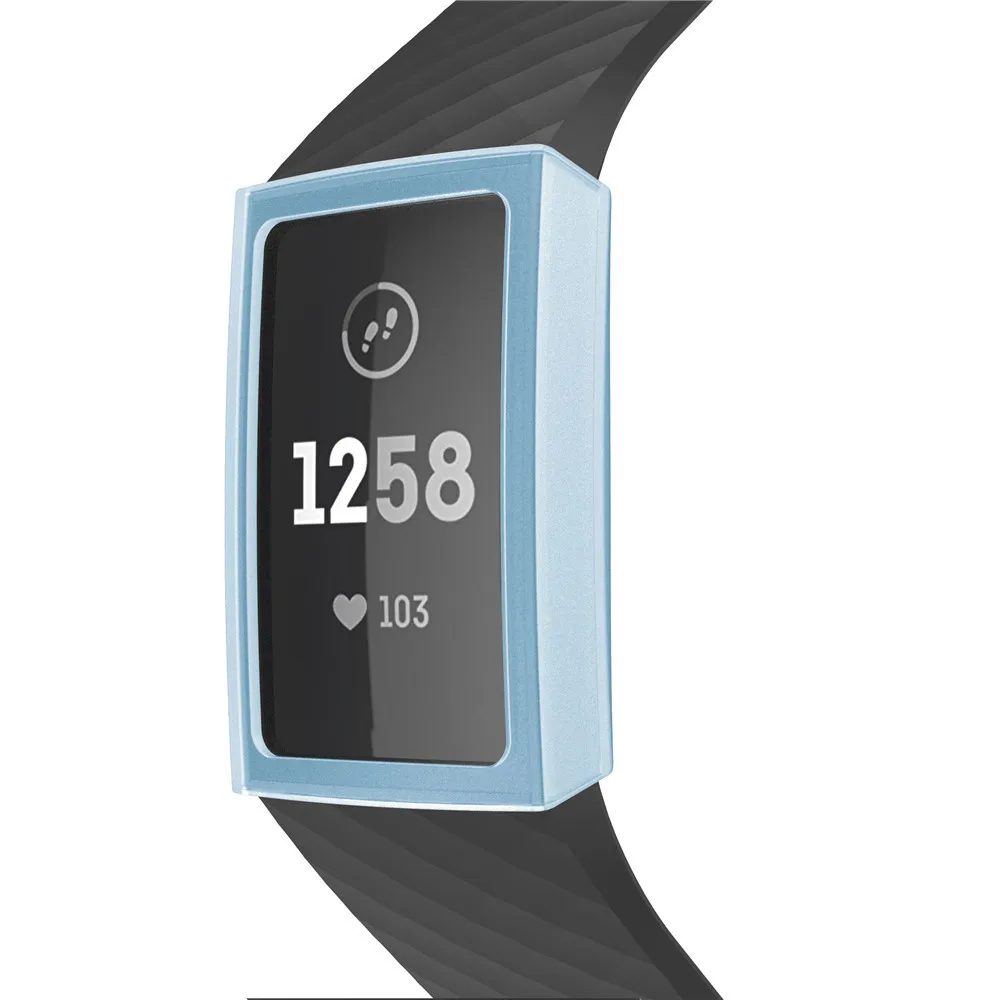 Vanpower PC Браслет защитный чехол для экрана сменный смарт-экран для Fitbit Charge 3