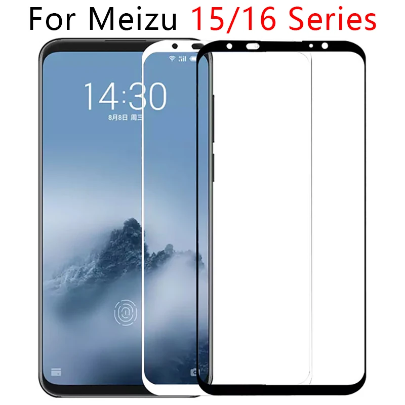 Защитное стекло для Meizu 15 Lite 16 X 16th Plus 16x M15 закаленное на Maisie M lite 15plus 16plus защитное