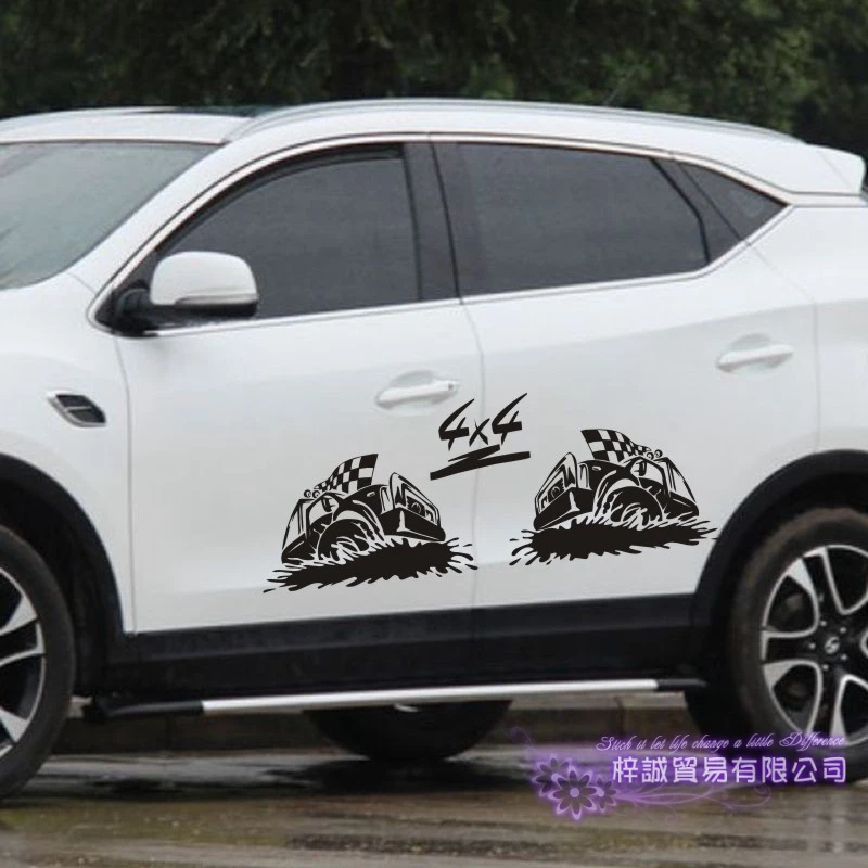 Car Sticker Off Road 4x4 SUV Vehicle Racing Decal Classical Cars Posters Vinyl Wall Decals Pegatina Decor Mural | Дом и сад