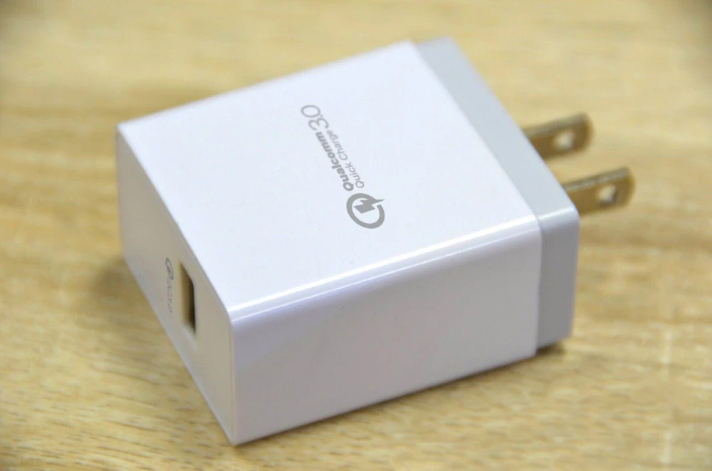 QC 3 0 дорожное быстрое настенное зарядное устройство 1USB универсальное для