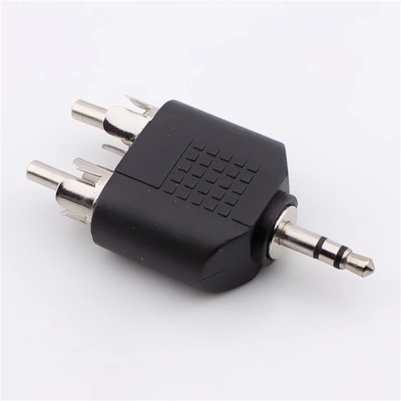 20 шт/3 5 мм стерео штекер для двух RCA аудио разъем адаптер | Обустройство дома