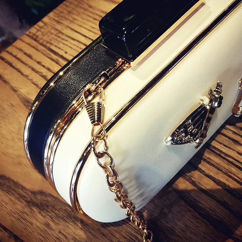Модная роскошная дизайнерская вечерняя сумка клатч с цепочкой сумочка для