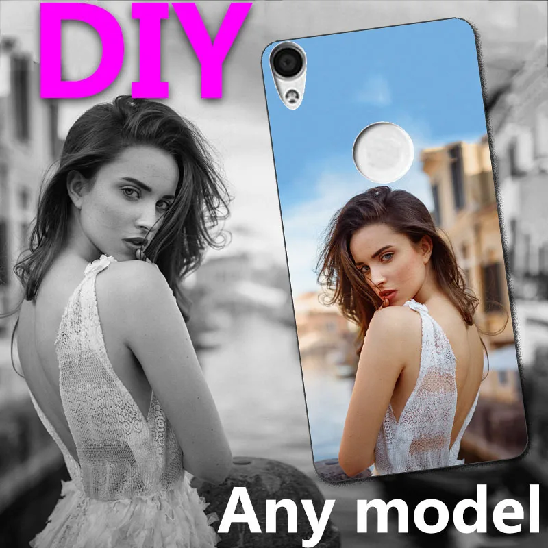 Мягкий ТПУ чехол для телефона с индивидуальным принтом DIY чехлы Alcatel Shine Lite 5080X 5080 5