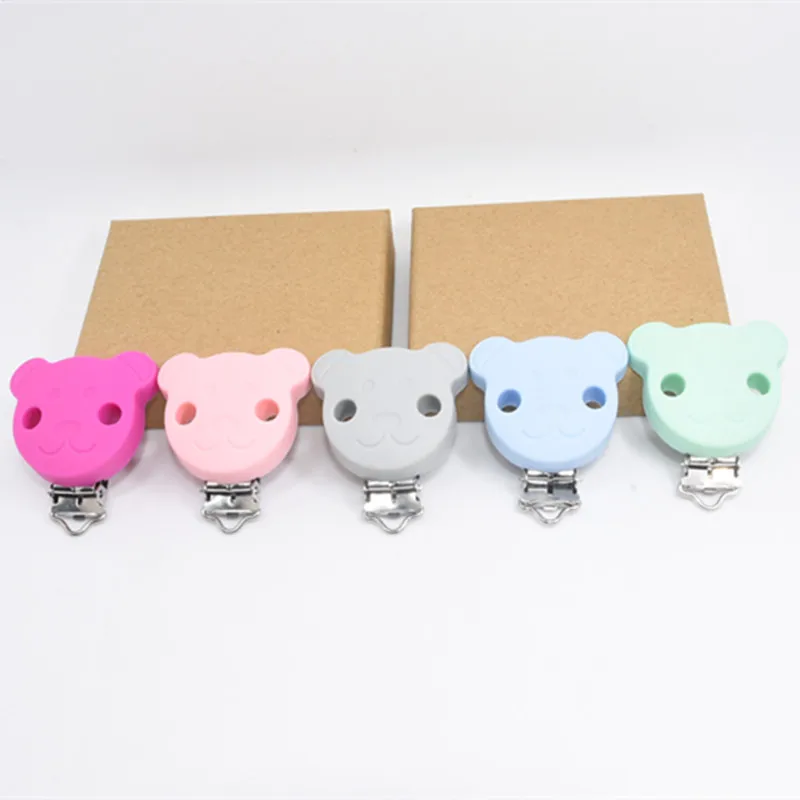 5 шт. силиконовые зажимы для зубов без бисфенола А|Соска-пустышка| |