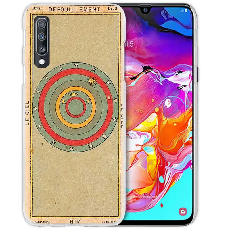 Таро карты чтения чехол для samsung Galaxy A50 A70 A20e A60 A40 A30 A20 A10 A8 A6 плюс A9 A7 Жесткий ПК чехол для телефона чехол для нового IPad