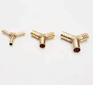 Медные Y-образные трубные фитинги, трехходовые соединения, тройниковые соединители для шлангов, Pagoda-соединители форм, бесплатная доставка