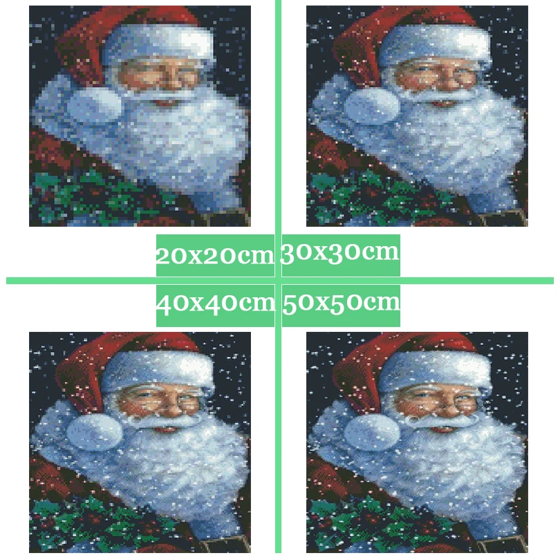 Алмазная вышивка Санта Клаус картина полный Рукоделие 5D мозаика крестиком