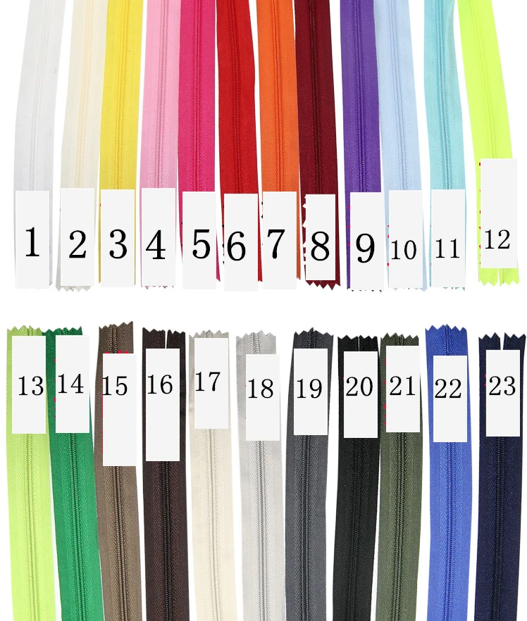 70 см невидимая молния 10 шт./лот № 3 длинная молния/закрытый конец/23