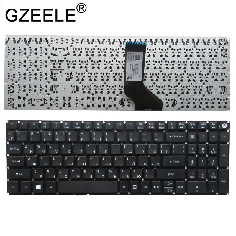GZEELE Новый RU Русская клавиатура для ноутбука Acer Aspire 3 A315 21 31 51 52 21G 51G 41G|Клавиатуры